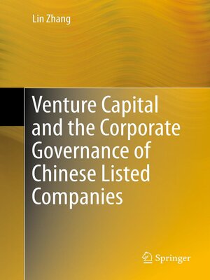 cover image of Venture Capital and the Corporate Governance of Chinese Listed Companies